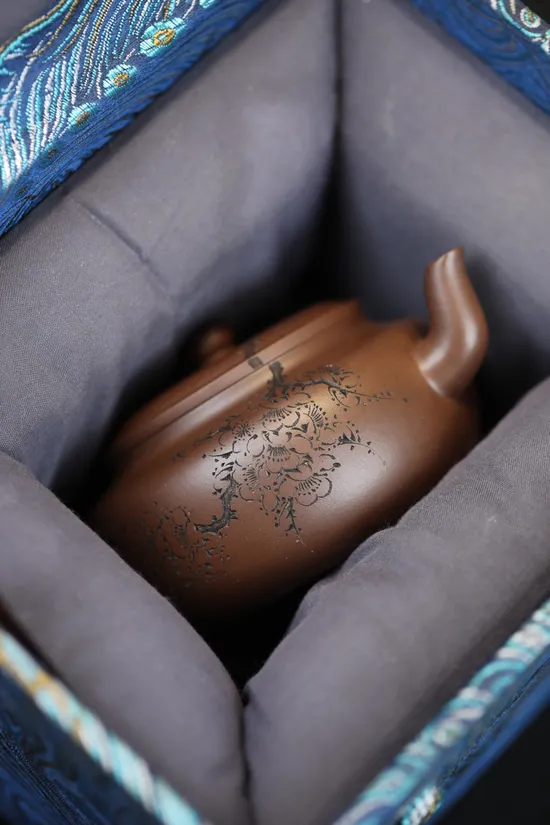 Yixing Zisha Teapot | Handcrafted Purple Clay Artisan Pottery 4