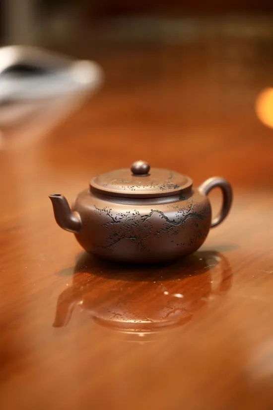 Yixing Zisha Teapot | Handcrafted Purple Clay Artisan Pottery 9