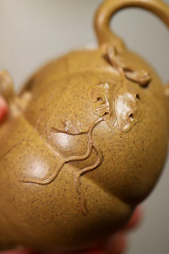 Zisha Teapots: Pumpkin-shaped | Yang Junbao | 2400 CNY 2