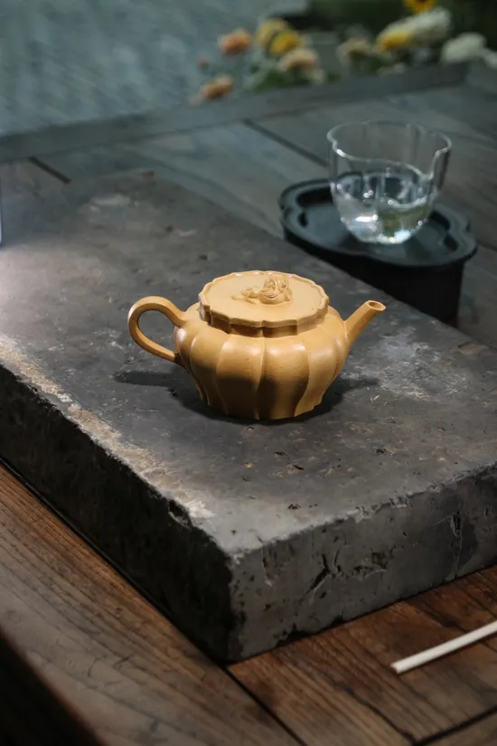 Premium Yixing Clay Teapot | Handcrafted Xiushi Lion Design 4