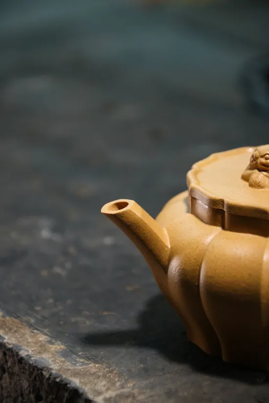 Premium Yixing Clay Teapot | Handcrafted Xiushi Lion Design 6
