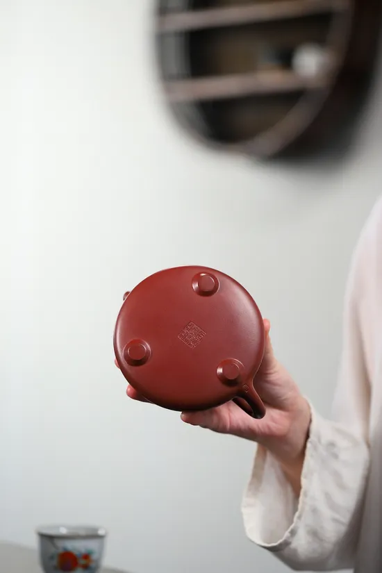 Premium Yixing Zisha Teapot | Dragon Blood Clay | Handcrafted 6