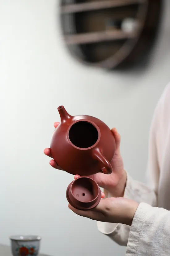 Premium Yixing Zisha Teapot | Dragon Blood Clay | Handcrafted 7