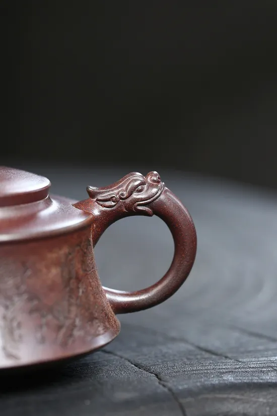 Artisan Yixing Zisha Teapot | Thin-walled Dragon Design 5