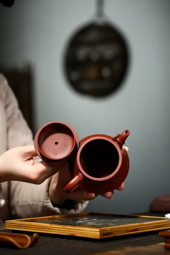Yixing Clay Teapot | Master Zhang Weijun Jinzhu Zisha Artisan Pottery 3