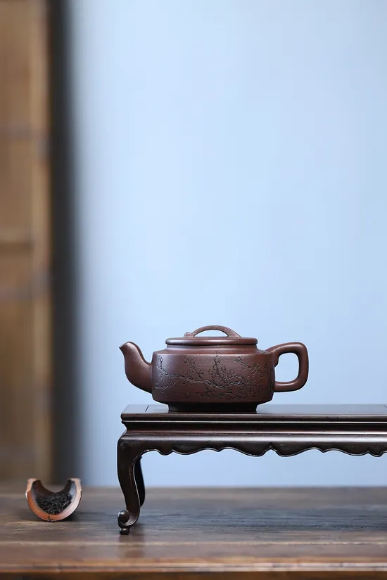 Si Fang Jun Yu Zisha Teapot | Artisan Purple Clay Pot 1
