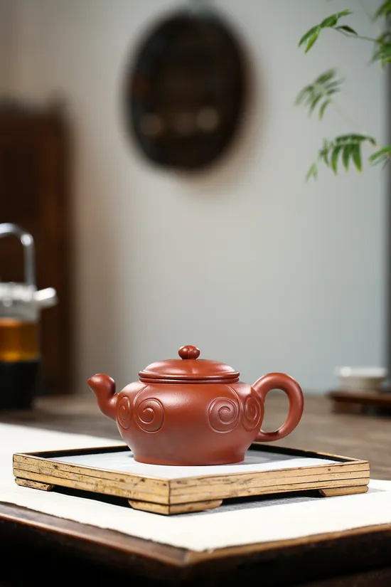 Yixing Zisha Teapot | Artisan Clay Teapots | Dragon Blood Clay Design 1