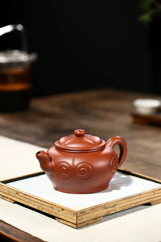 Yixing Zisha Teapot | Artisan Clay Teapots | Dragon Blood Clay Design 2