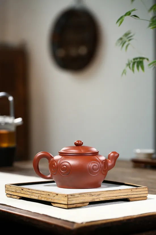 Yixing Zisha Teapot | Artisan Clay Teapots | Dragon Blood Clay Design 3