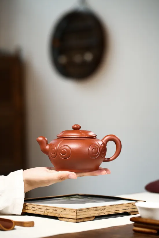 Yixing Zisha Teapot | Artisan Clay Teapots | Dragon Blood Clay Design 6