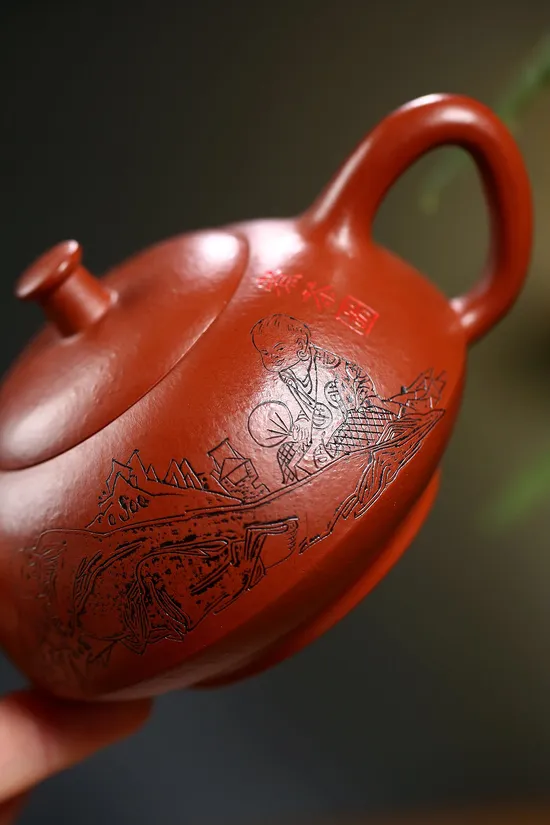 Yixing Zisha Clay Teapot | Authentic Handcrafted Artisan Masterpiece 5