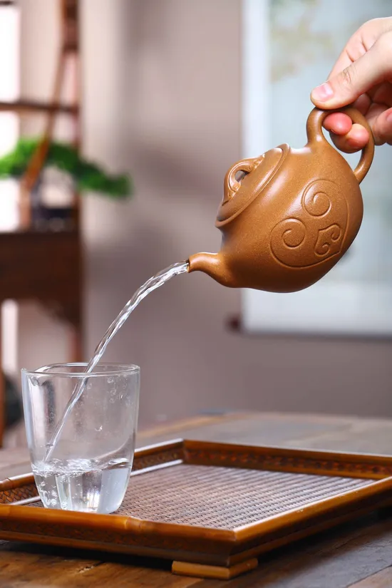 Premium Yixing Clay Teapot - Handcrafted Artisan Xu Liuming Collection 7