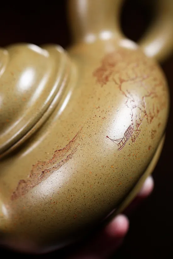 Premium Yixing Zisha Teapot Handcrafted by Master Artist 5
