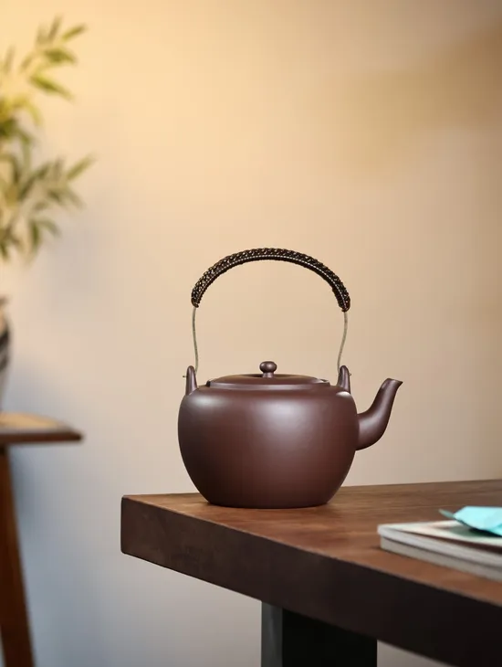 Premium Yixing Teapot | Handcrafted Clay Teapot for Tea Brewing 3