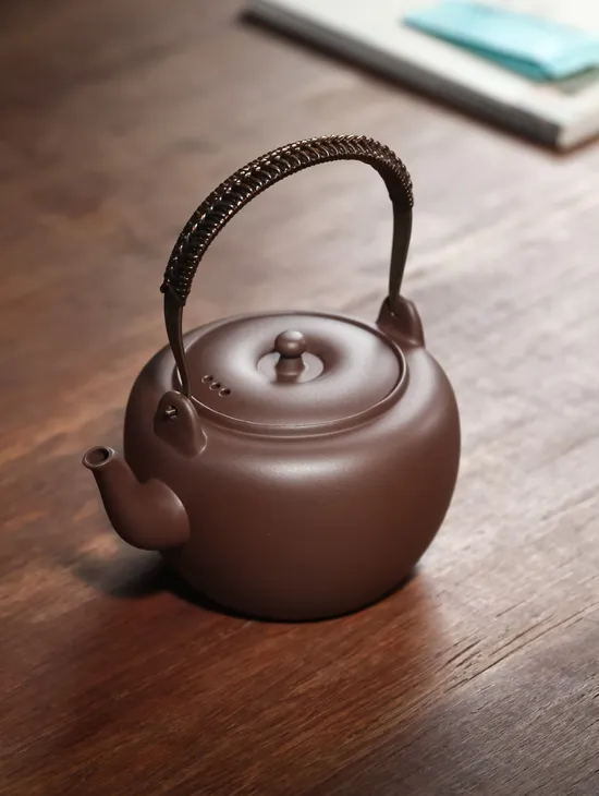 Premium Yixing Teapot | Handcrafted Clay Teapot for Tea Brewing 4