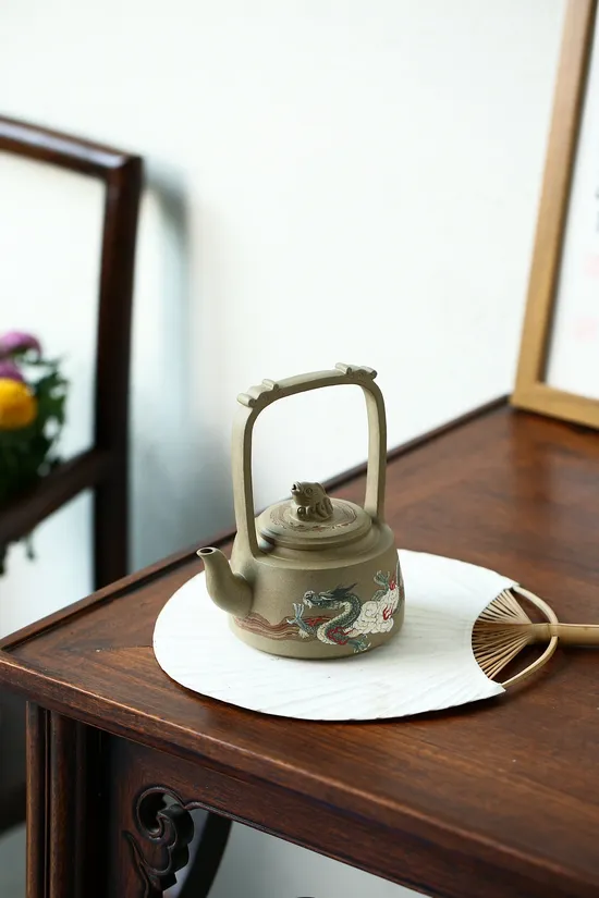 Premium Yixing Zisha Teapot - Masterpiece by Guo Chaojiang & Zhang Zhigang 2