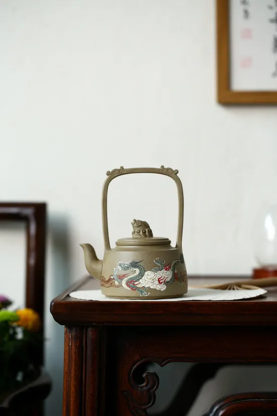 Premium Yixing Zisha Teapot - Masterpiece by Guo Chaojiang & Zhang Zhigang 3