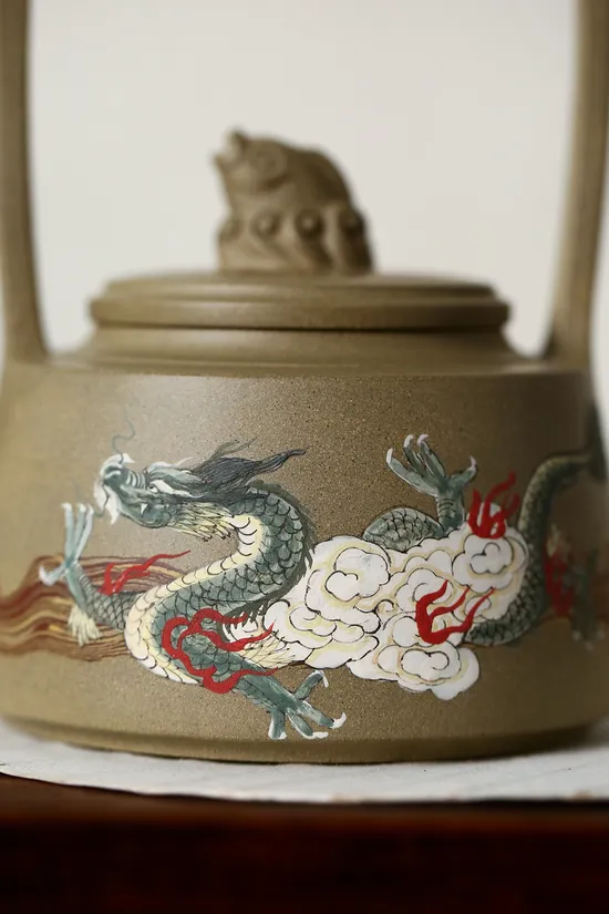 Premium Yixing Zisha Teapot - Masterpiece by Guo Chaojiang & Zhang Zhigang 7