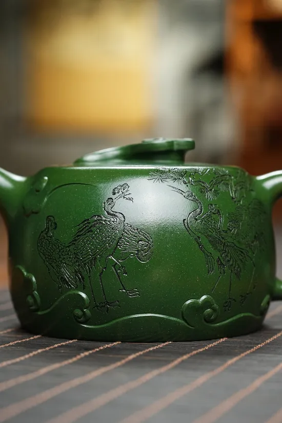 Premium Yixing Zisha Clay Teapot | Master Zhou Xinyuan Collectible Artistry 7