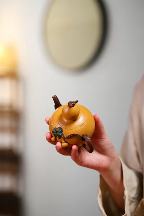 Premium Yixing Clay Teapot | Handcrafted Zisha Artistry 4
