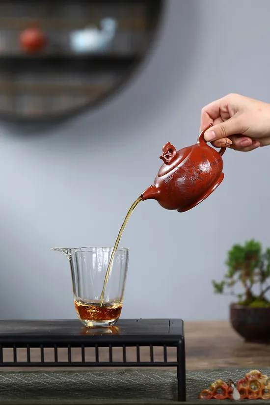 Zisha Teapots: Dragon and Phoenix Auspiciousness | 2400 CNY 1