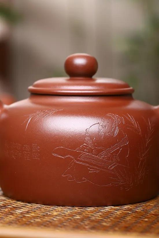 Premium Yixing Clay Teapot Handcrafted Artisan Pottery 3