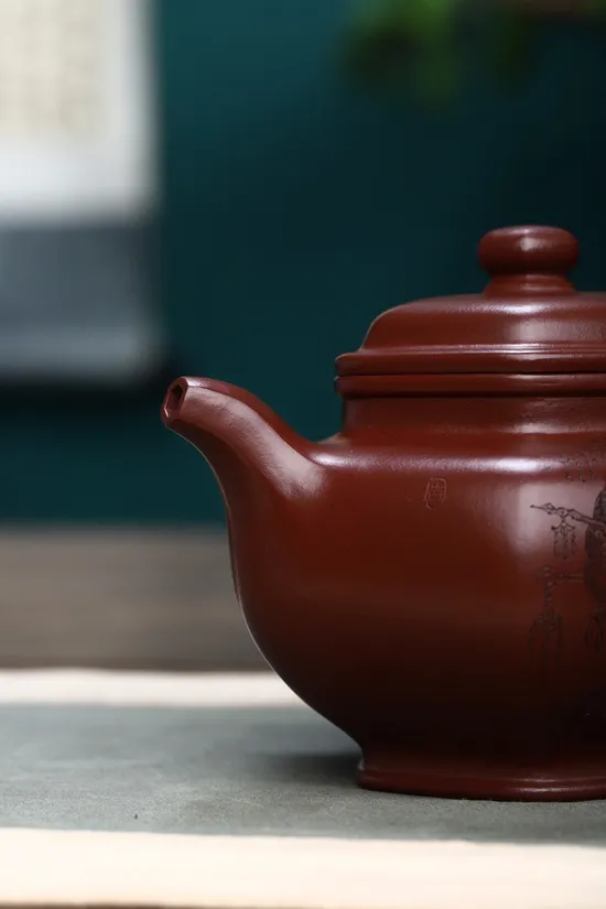 Premium Yixing Zisha Clay Teapot Handcrafted by Master He Qixian 6