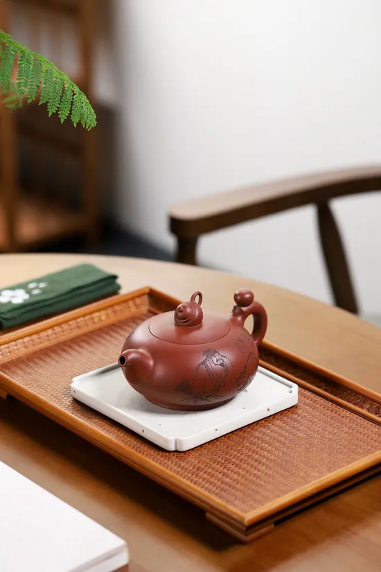 Artisan Yixing Clay Teapot | Handcrafted Zisha Pottery Collection 3