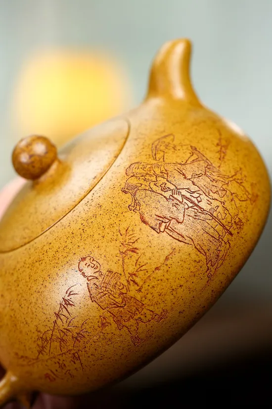 Yixing Zisha Teapot: Masterpiece by Sha Xi Dao Ren, Artisan Crafted 2