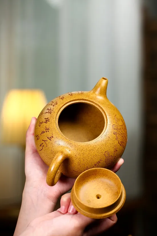 Yixing Zisha Teapot: Masterpiece by Sha Xi Dao Ren, Artisan Crafted 3