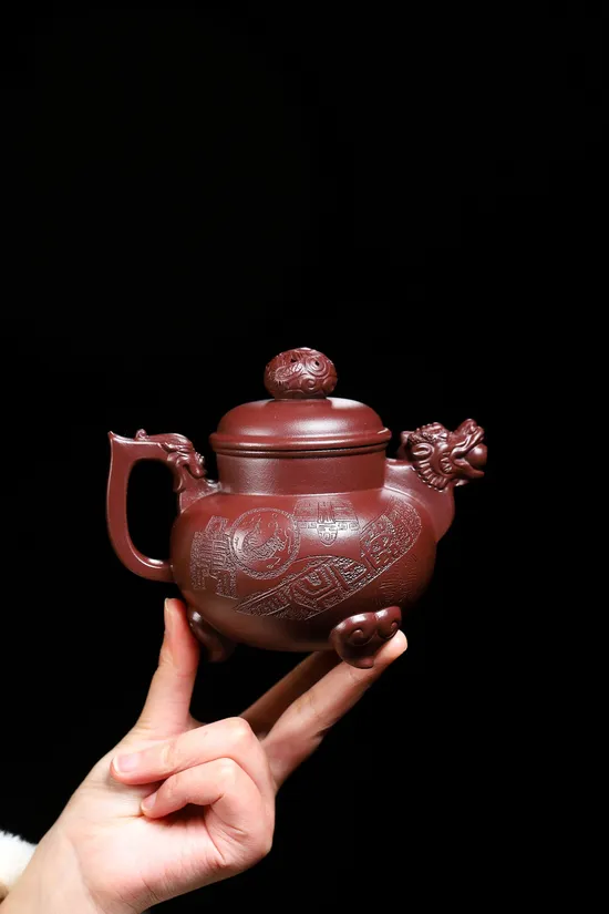 Premium Yixing Zisha Teapot | Collector's Clay Art | Shen Yinhua 1