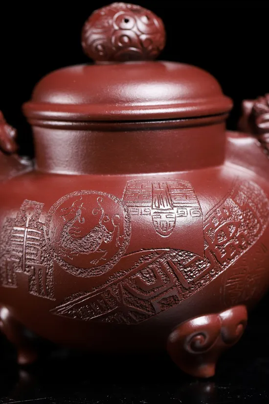 Premium Yixing Zisha Teapot | Collector's Clay Art | Shen Yinhua 3