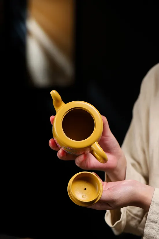 Premium Yixing Zisha Teapot - Master Gu & Ren's Classic Design 8
