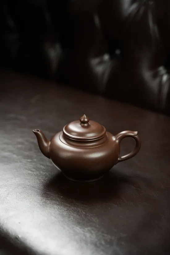 Zisha Teapots: Xiao Ying Jinggong 260cc | premium aged purple clay 6