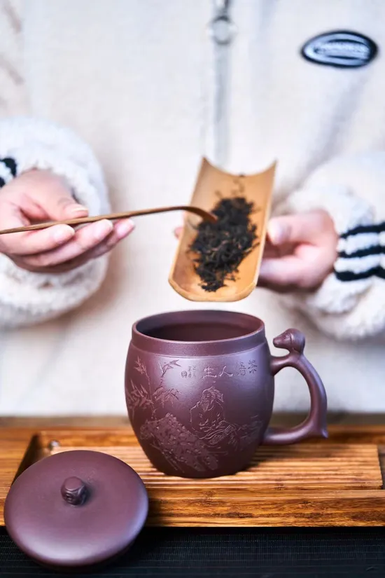 Premium Yixing Clay Teapot | Handcrafted Auspicious Monkey Design 1
