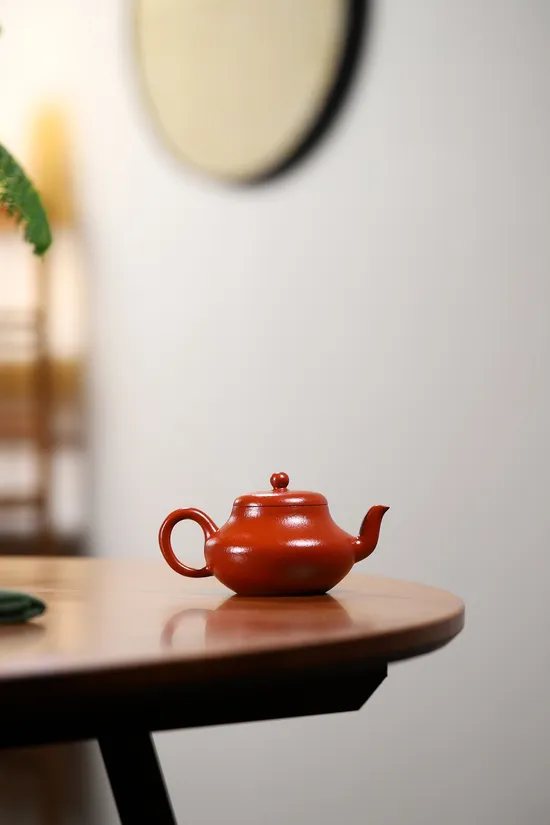 Artisan Yixing Zisha Teapot | Da Hong Pao Clay & Jun De Design 1