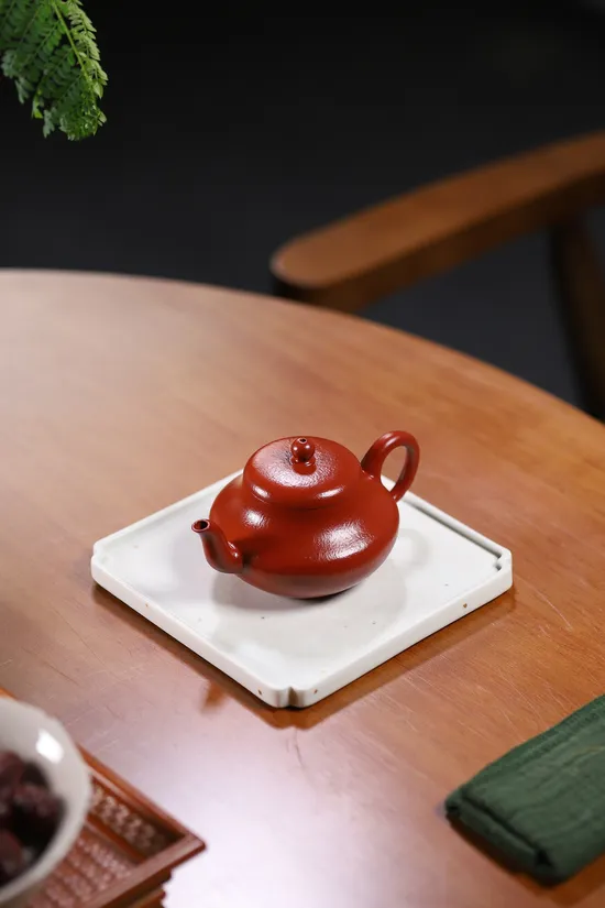 Artisan Yixing Zisha Teapot | Da Hong Pao Clay & Jun De Design 8