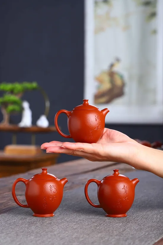 Premium Yixing Teapot | Handcrafted Xiaomeiyao Zhuni Clay | ¥1800 4