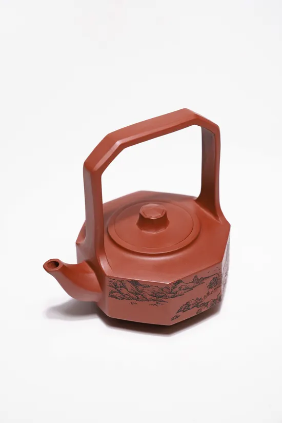 Yixing Zisha Teapot | Master Xu Yuanming | 500cc Purple Clay Art 9