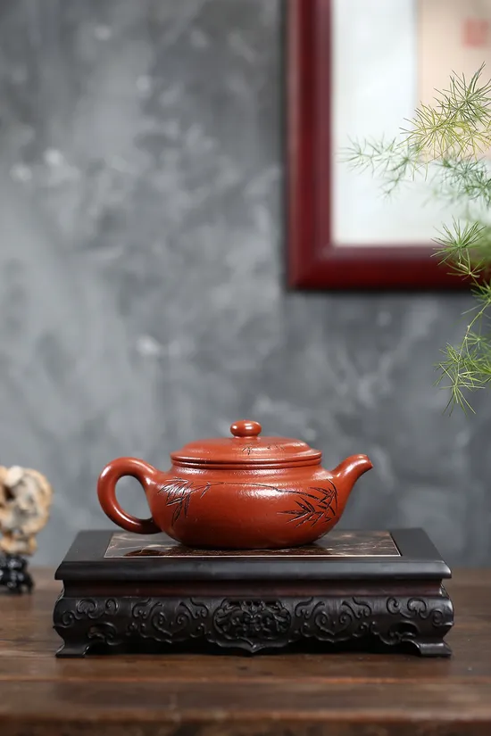 Handcrafted Yixing Teapot | Zisha Clay Artisan Masterpiece | 220cc 3