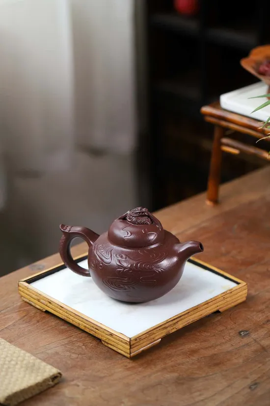 Premium Yixing Zisha Teapot Handcrafted Artisan Teapots 6