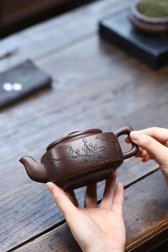 Artisan Yixing Zisha Clay Teapot | Handcrafted Collectible Teapots 5