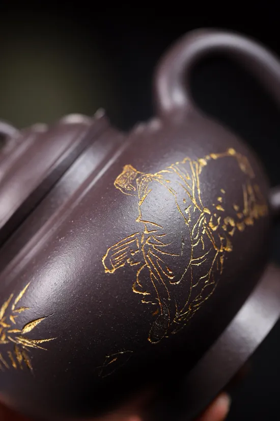 Yixing Clay Teapot | Handcrafted Zisha Pottery by Artist Wang Chunhong 6
