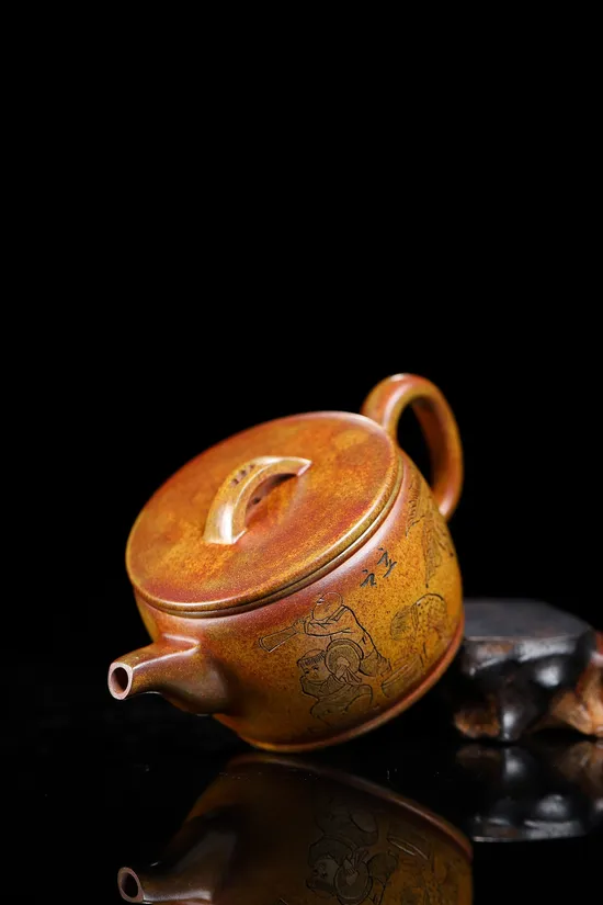 Yixing Zisha Teapot - Master Zhou Jianchun's Hanwa Artistry 3