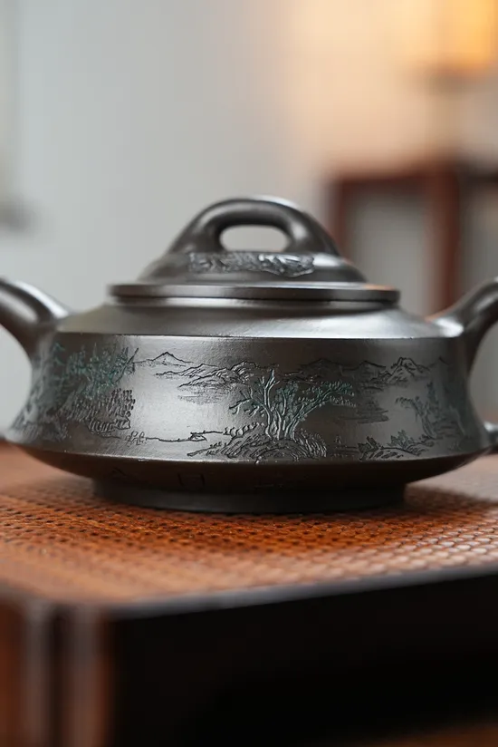 Handcrafted Yixing Zisha Teapot | Ancient Clay Artistry 3