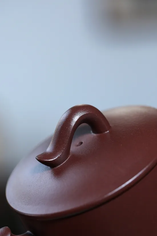 Yixing Zisha Teapot - Handcrafted Qingxin Lid Cup, 450cc, Master Artisan 3