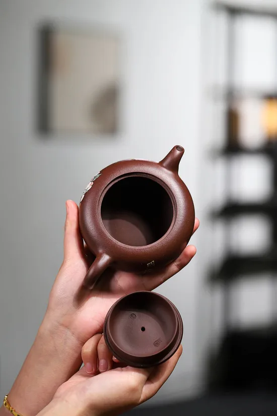 Authentic Yixing Zisha Teapot | Handcrafted Clay Artisan Teapot 5
