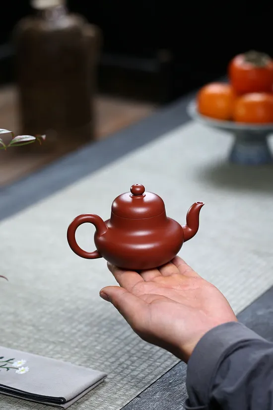 Yixing Zisha Clay Teapot - Handcrafted Chinese Ceramic Teapot 8