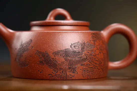 Yixing Teapot | Wang Fang's Artistry | Rare Red Jiangpo Clay 4