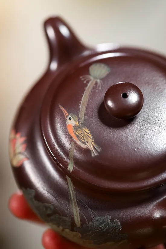 Yixing Zisha Teapot | Antique Clay Teapot | Yang Junbao Artisan Craft 3